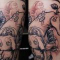 Arm Fantasie Fuchs tattoo von Morbida Tattoo