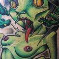 Arm Fantasy Zombie tattoo by Levy Hilton