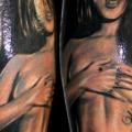 Arm Realistic Women tattoo by Delirium Tattoo