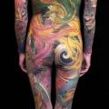 Arm Bein Japanische Rücken Po Phoenix Körper tattoo von Yellow Blaze Tattoo