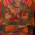 tatuaggio Giapponesi Buddha Schiena Sedere Corpo di Yellow Blaze Tattoo