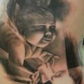 Фэнтези Сторона Ангел татуировка от Heidi Hay Tattoo