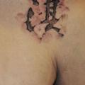 Schulter Leuchtturm 3d tattoo von SH TH