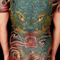 Japanese Back Dragon Butt tattoo by Tattoo 77