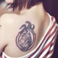 Rücken Pferd tattoo von Tattoo 77