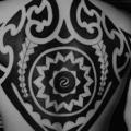 tatuaggio Schiena Tribali Maori di Tattoo 77