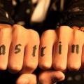 Finger Lettering tattoo by Tattoo 77