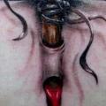 tatuaggio Croce Cicatrice di Dzy Tattoo