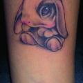 Arm Fantasy Rabbit tattoo by GL Tattoo