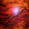 tatuaje Hombro Fantasy Dragón por GL Tattoo