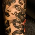 Arm Old School Gypsy tattoo by GZ Tattoo