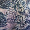 Shoulder Japanese Dragon tattoo by GZ Tattoo