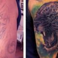 Arm Realistische Panther tattoo von Attitude Tattoo Studio