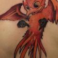 Fantasie Rücken Phoenix tattoo von Attitude Tattoo Studio