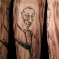 Arm Fantasy Puppet tattoo by 28 Tattoo