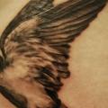 tatuaje Realista Pájaro por 28 Tattoo