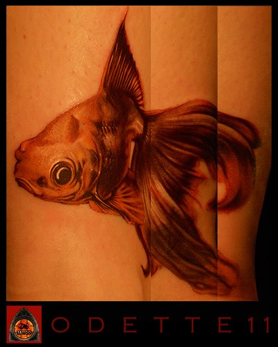 Realistic Fish Tattoo by 28 Tattoo