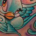 Fantasy Swallow Foot tattoo by Black Rose Tattoo