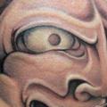 Shoulder Japanese Demon tattoo by Black Rose Tattoo