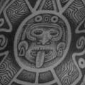 tatuaje Lado Tribal Dotwork por Mahakala Tattoo