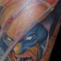 Arm Fantasie Held tattoo von Csaba Kiss