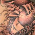 Schulter Japanische Rücken Karpfen Koi tattoo von Giahi