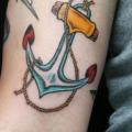 Arm Anchor tattoo by Skin Deep Art