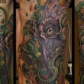 Side Octopus tattoo by Teresa Sharpe