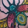 Fantasy Insect tattoo by Sam Clark