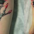 Arm Bird Tree tattoo by Sasha Unisex