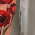 tatuaje Brazo Flor por Sasha Unisex