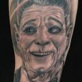 tatuaje Brazo Retrato por Art Junkies Tattoos