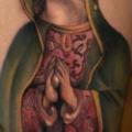 tatuaje Brazo Religioso por Art Junkies Tattoos
