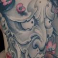 tatuaje Japoneses Espalda Demonio por Art Junkies Tattoos