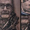 Portrait Realistic Side tattoo by Art Junkies Tattoos