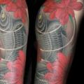 Arm Japanische Karpfen tattoo von 1969 Tattoo