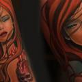Arm Women Character tattoo by 1969 Tattoo