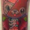 Arm Fantasie Bären tattoo von Evil From The Needle