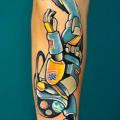 Arm Fantasy Astronaut tattoo by Rogue Leader Tattoo