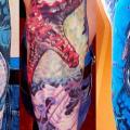 Arm Star Sea Fish Jellyfish tattoo by Roman Kuznetsov Tattoo
