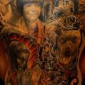 Realistische Rücken tattoo von Piranha Tattoo Supplies