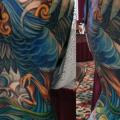 Fantasy Back Phoenix tattoo by Vince Villalvazo