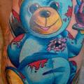 Fantasy Calf Bear Puppet tattoo by Tantrix Body Art