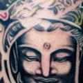 Schulter Buddha Religiös tattoo von Crossover