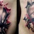 Fantasie Seite Totenkopf tattoo von Crossover