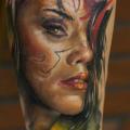 Arm Fantasy Women tattoo by Bloodlines Gallery