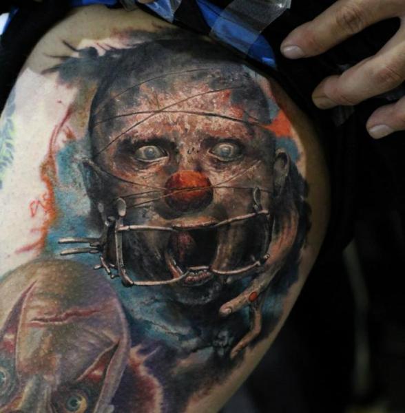 Tatuaje Hombro Fantasy Monstruo por Bloodlines Gallery