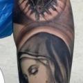 tatuaje Brazo Religioso por Putka Tattoos