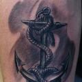 Arm Anchor tattoo by Eddy Tattoo