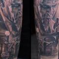 Arm Portrait Realistic tattoo by Eddy Tattoo